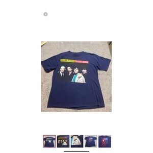 Vintage Rolling Stones Shirt Mens XL Voodoo Lounge Tour 94 95 Band Brockum 90s‎